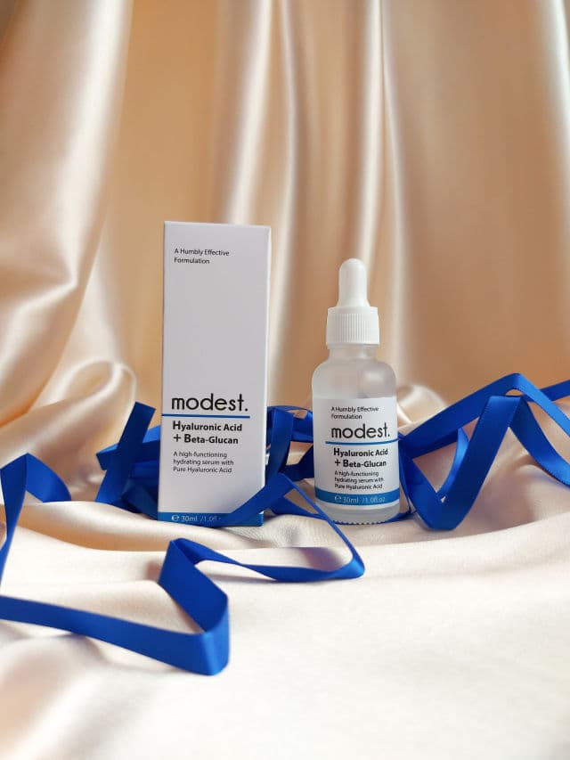 modest. Hyaluronic Acid + Beta-Glucan review photo by Chillwithsunscreen