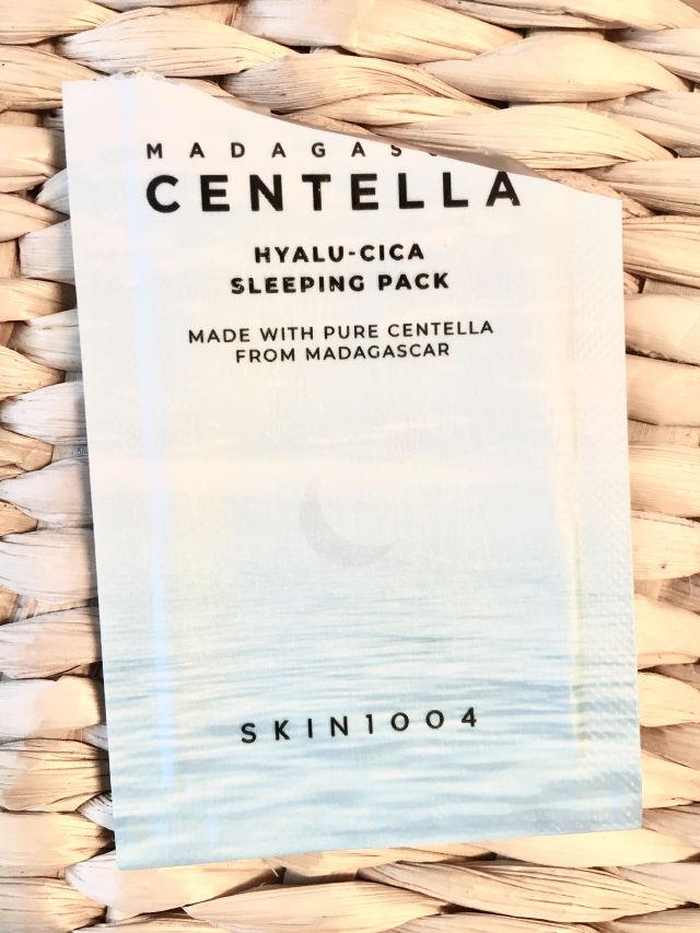 Madagascar Centella Hyalu-Cica Sleeping Pack product review