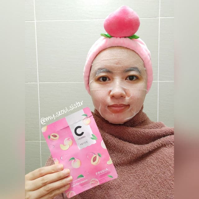Frudia My Orchard Squeeze Mask Peach review photo by Dayangku