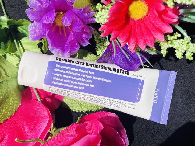 Dermide Cica Barrier Sleeping Pack product review
