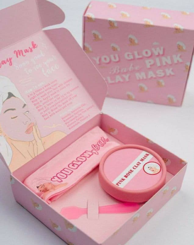 You glow, babe. Pink Rose Clay Mask review photo by Deeeyyng