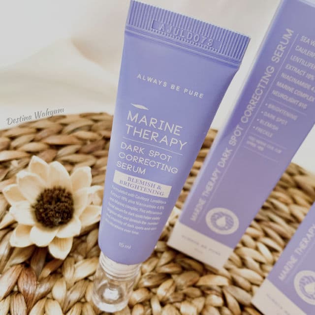 ALWAYS BE PURE Marine Therapy Dark Spot Correcting Serum review photo by Destinawah