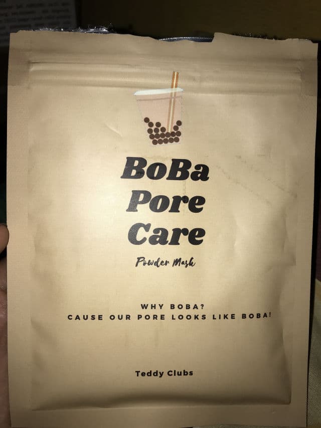 Teddy Clubs Boba Pore Care Powder Mask review photo by Desyyana