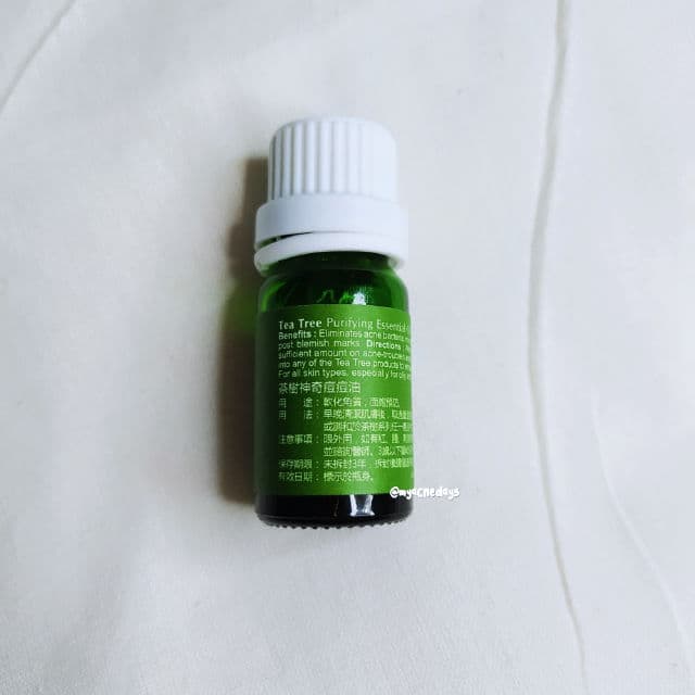 Naruko Tea Tree Purifying Essential Oil review photo by Fadya
