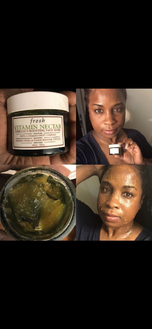 fresh Vitamin Nectar Vibrancy-Boosting Face Mask review photo by Georgialion47