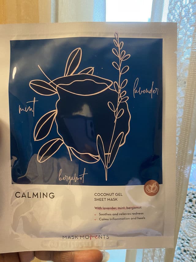 Mask Moments Calming Coconut Gel Sheet Mask review photo by Georgialion47
