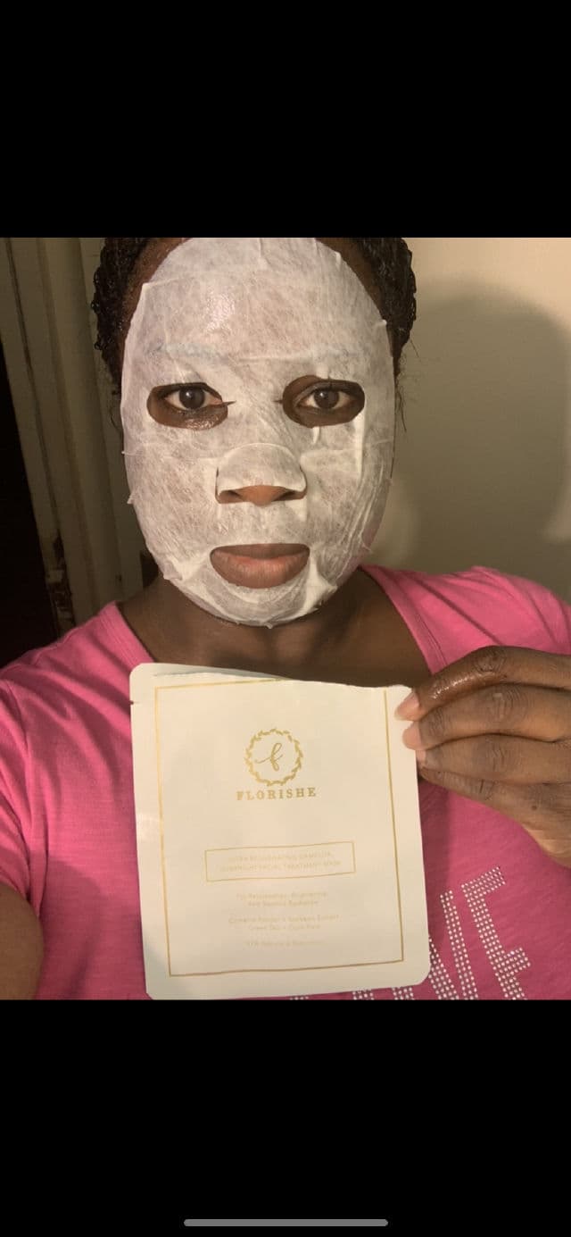 Florishe Ultra Rejuvenating Camellia Overnight Facial Treatment Mask review photo by Georgialion47