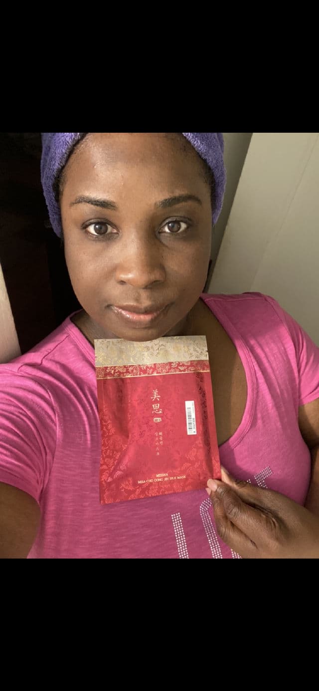 MISSHA Cho Gong Jin Silk Mask review photo by Georgialion47