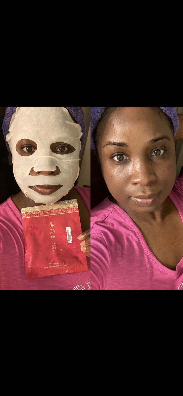 MISSHA Cho Gong Jin Silk Mask review photo by Georgialion47
