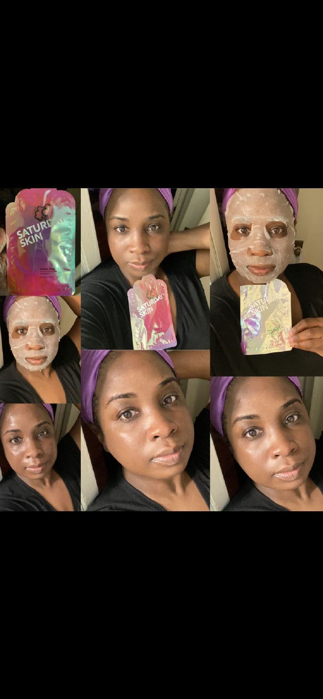 Saturday Skin Cotton Cloud Probiotic Power Mask review photo by Georgialion47