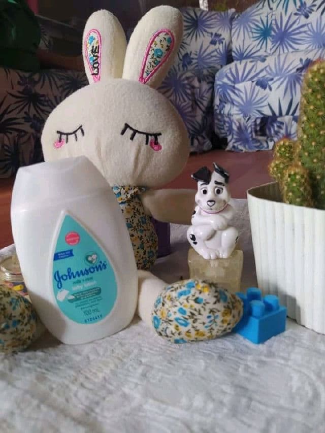 Johnson's Milk + Rice Baby Lotion review photo by Glowwithme