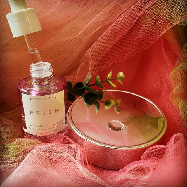 Herbivore Botanicals Prism 12% AHA + 3% BHA Exfoliating Glow Serum review photo by Glowyforever