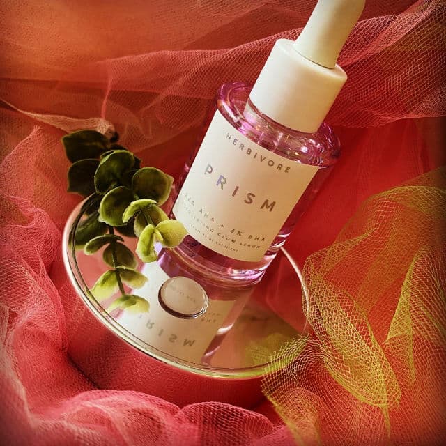 Herbivore Botanicals Prism 12% AHA + 3% BHA Exfoliating Glow Serum review photo by Glowyforever