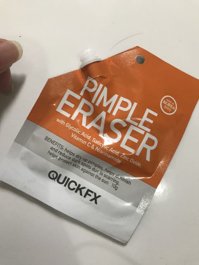 QUICK FX Pimple Eraser review photo by Hannygracy