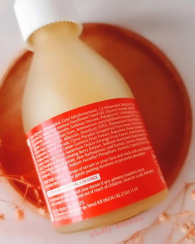 KLARMED Vitamin C Ginseng Berries Serum review photo by Hollykatarina
