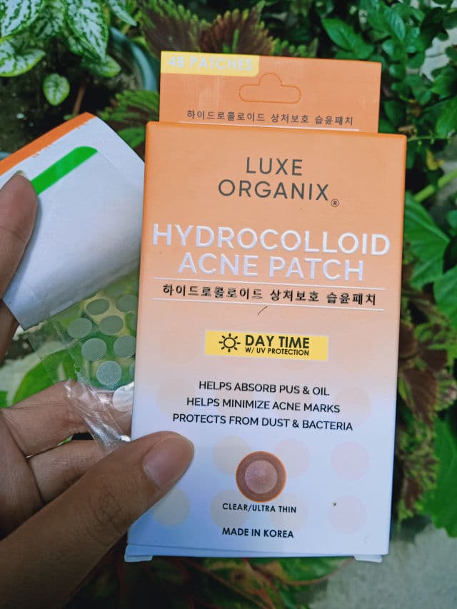 Luxe Organix Hydrocolloid Acne Patch Day Time review photo by Iamvan