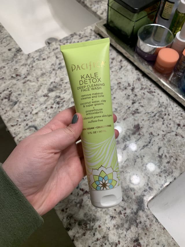 Pacifica Kale Detox Deep Cleaning Face Wash review photo by Issy88