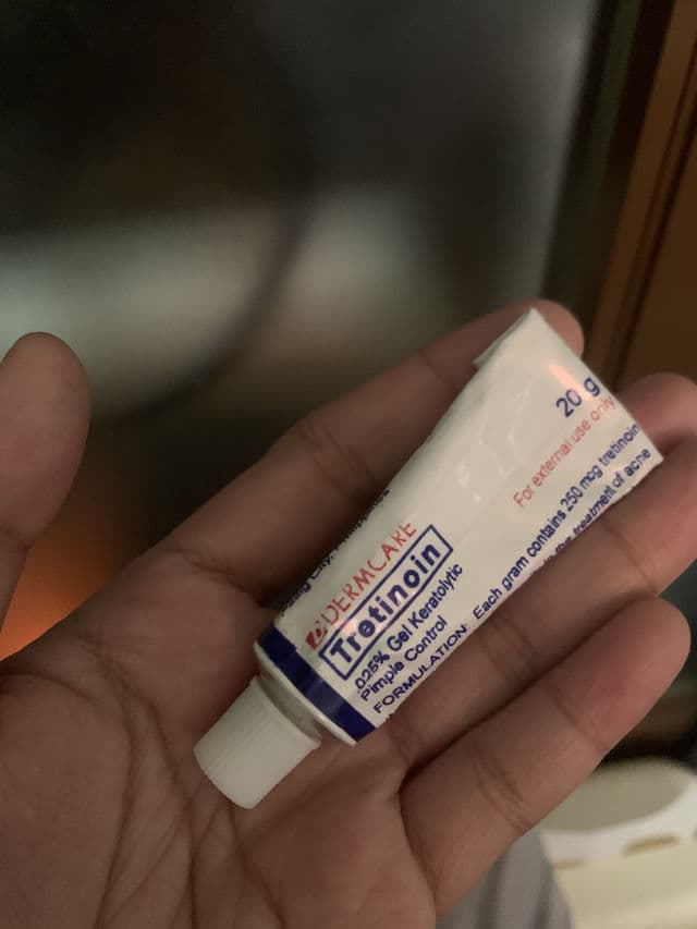 Dermcare Tretinoin Cream .025% review photo by Jillyy