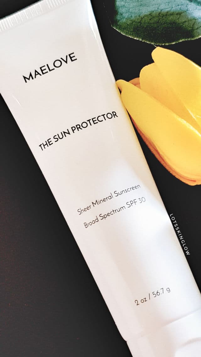 Maelove Sun Protector review photo by Jonette