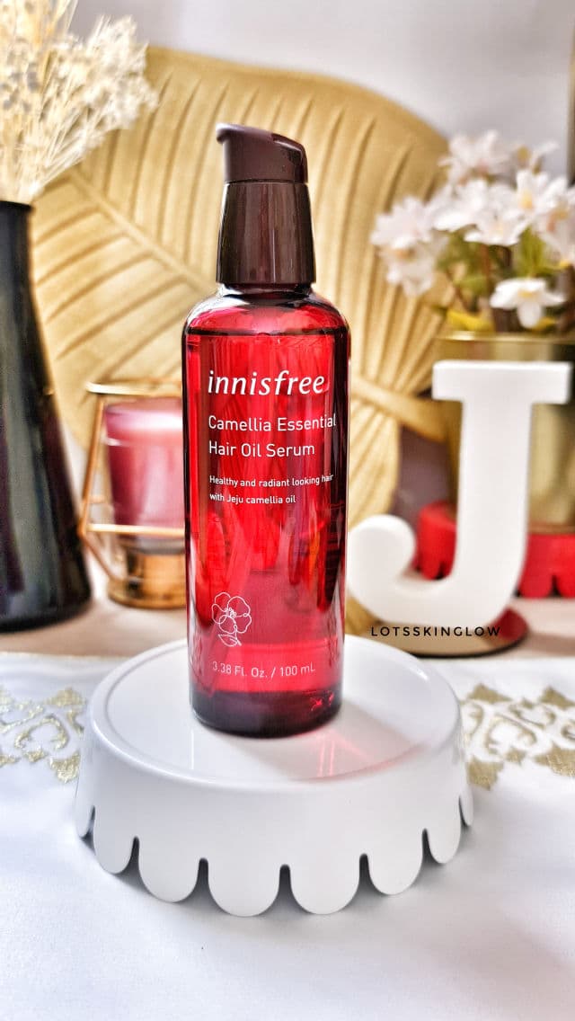 INNISFREE Camellia Essential Hair Oil Serum review photo by Jonette