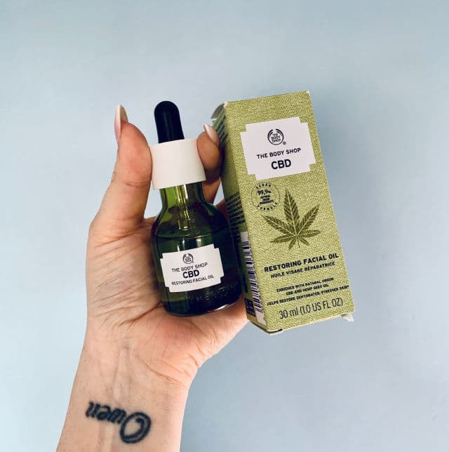 The Body Shop CBD Restoring Facial Oil review photo by Katiemidlands