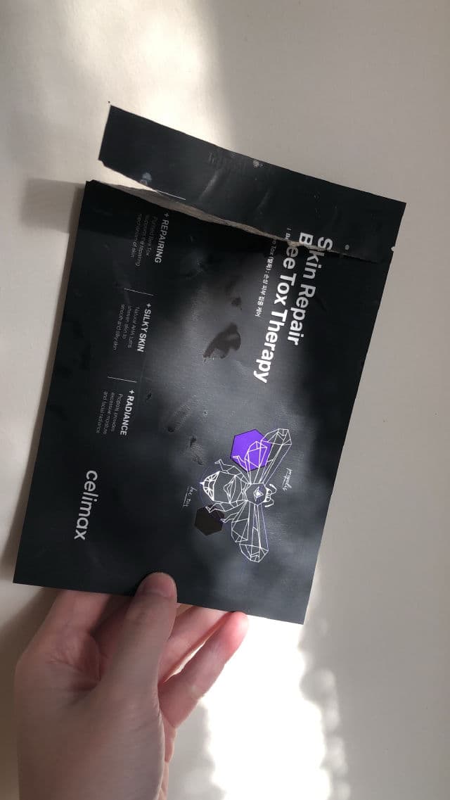 CELIMAX Skin Repair Bee Tox Therapy Mask review photo by Klyn