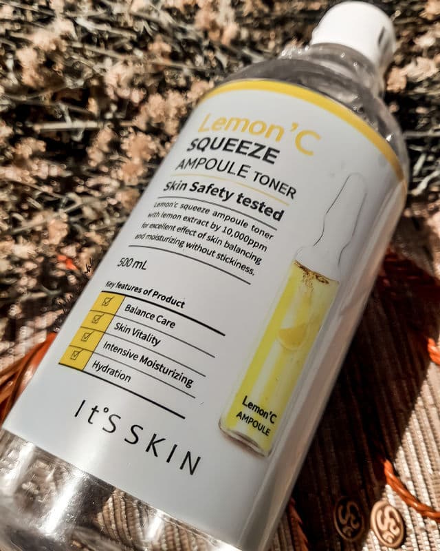 IT'S SKIN Lemon'C Squeeze Ampoule Toner review photo by Kusuma