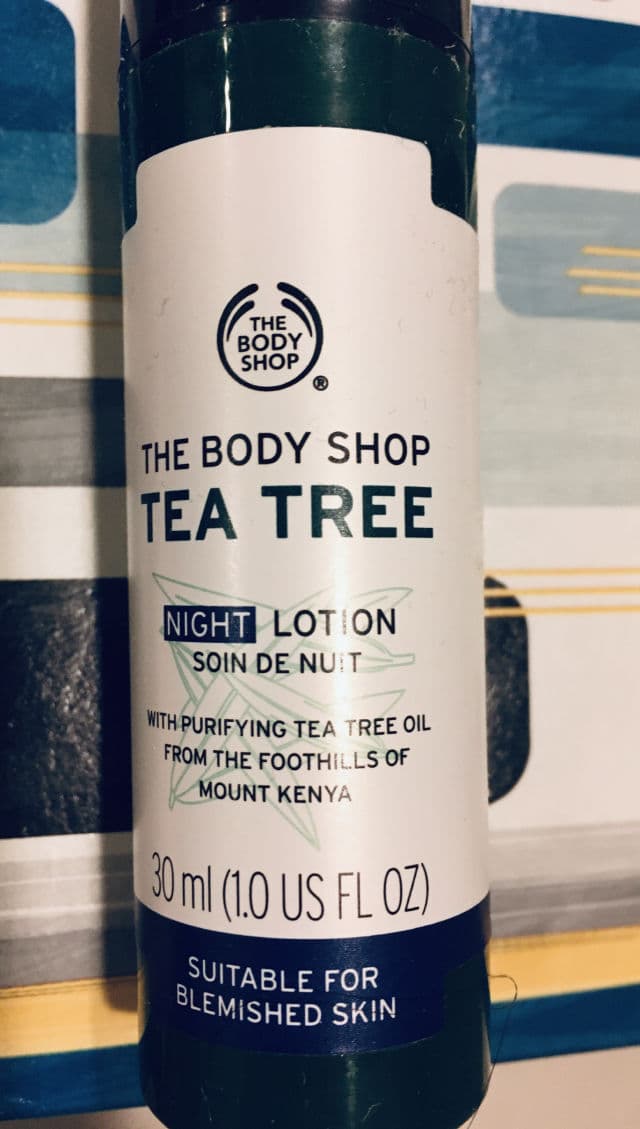 The Body Shop Tea Tree Night Lotion review photo by MMtrynew