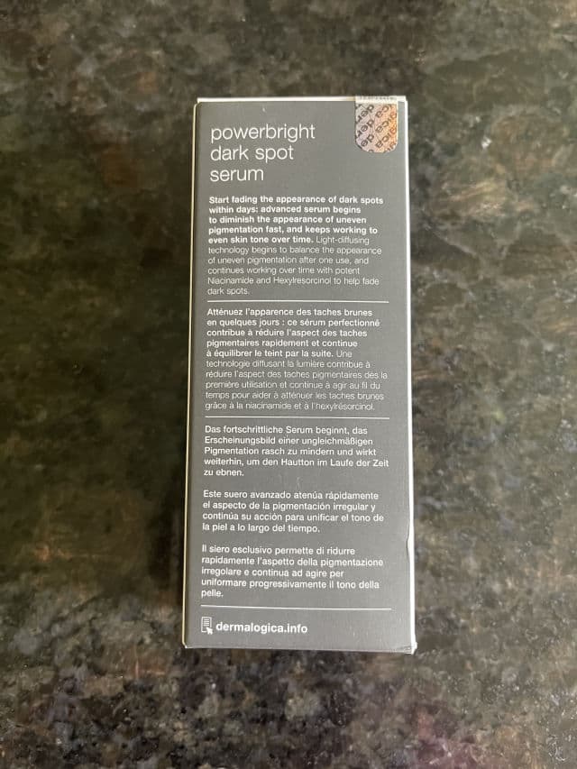 Powerbright Dark Spot Serum product review
