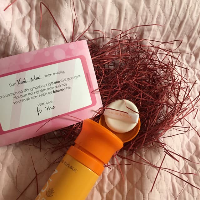 NATURE REPUBLIC California Aloe Ice Puff Sun review photo by MeiMeiReview