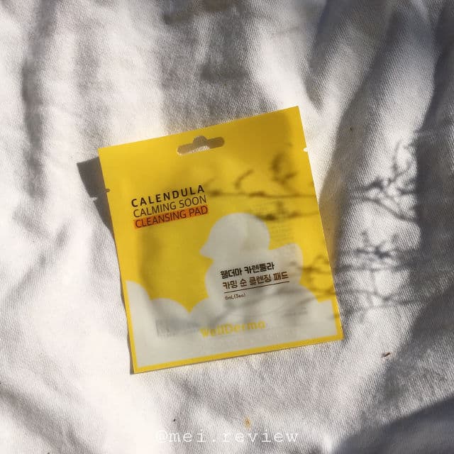 WellDerma Calendula Calming Soon Cleansing Pad review photo by MeiMeiReview