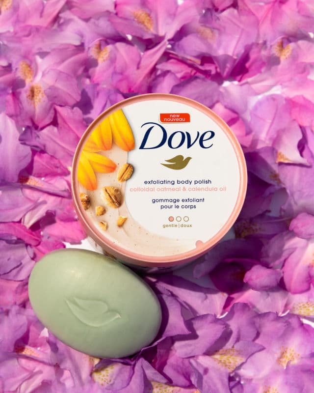 Dove Colloidal Oatmeal & Calendula Oil Gentle Exfoliating Body Polish review photo by MeliaKapri
