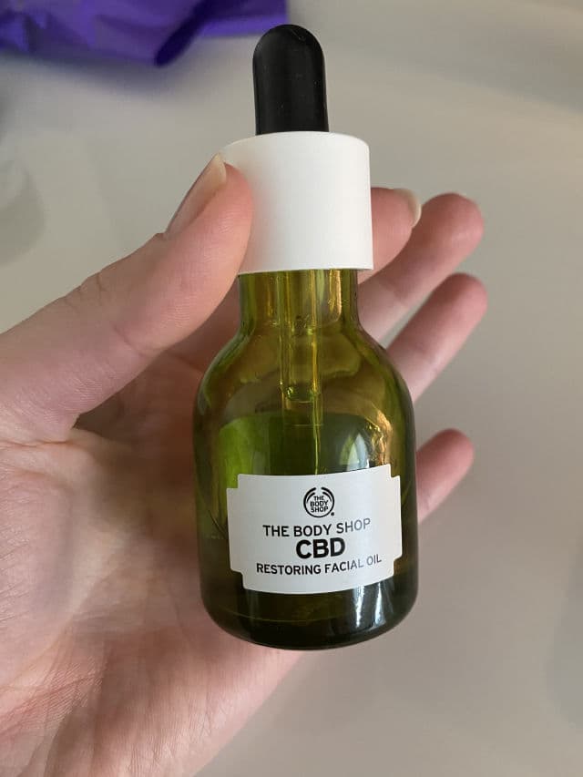 The Body Shop CBD Restoring Facial Oil review photo by Melisa1512