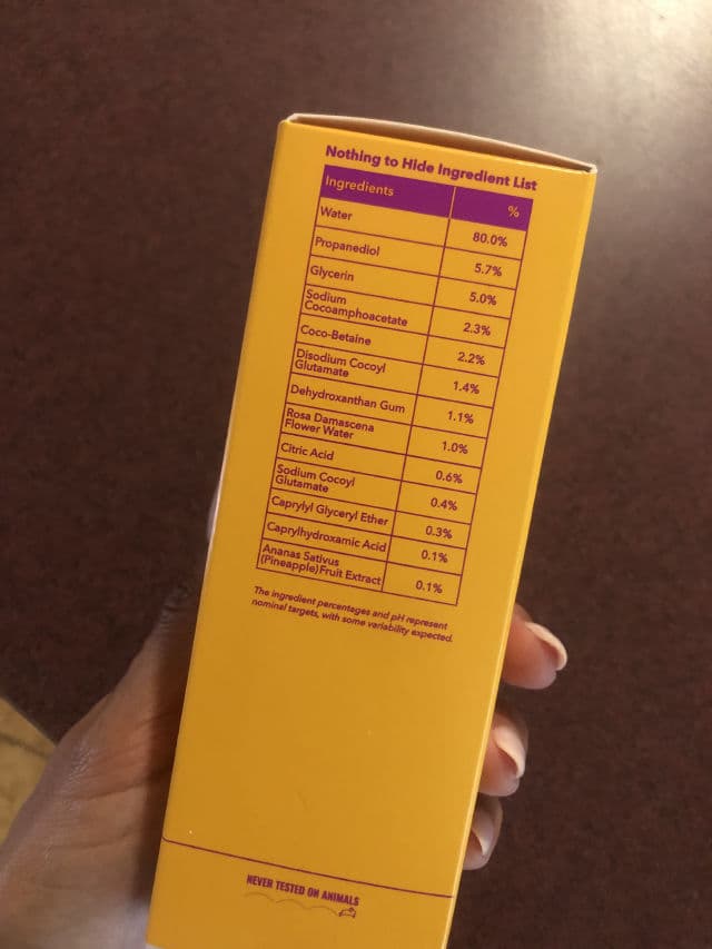 Good Molecules Rosewater Daily Cleansing Gel review photo by MissInterstella