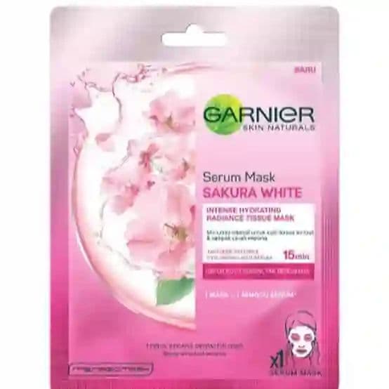 Garnier Sakura White Serum Sheet Mask review photo by Molen