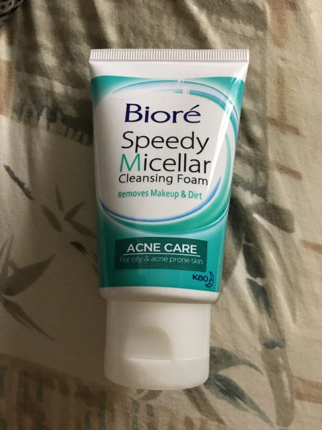 Biore Speedy Micellar Cleansing Foam - Acne Care review photo by Moony3