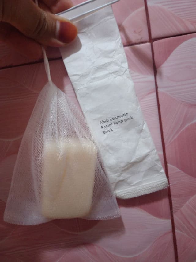 Abib Facial Soap Pink Brick review photo by myrinA