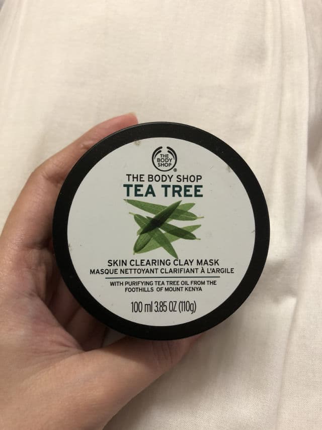 The Body Shop Tea Tree Skin Clearing Clay Mask review photo by Newtoskincare