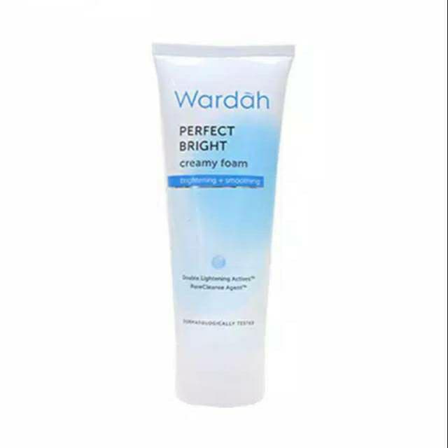 Wardah Perfect Bright Creamy Foam Brightening + Smoothing review photo by Ninskinjournal