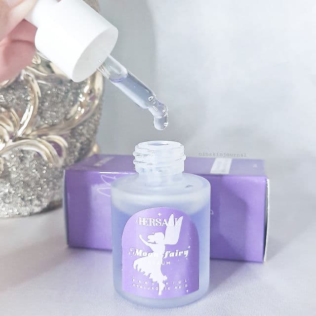 Hersall Moon Fairy Serum review photo by Ninskinjournal