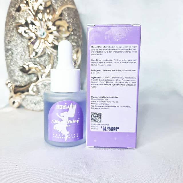 Hersall Moon Fairy Serum review photo by Ninskinjournal