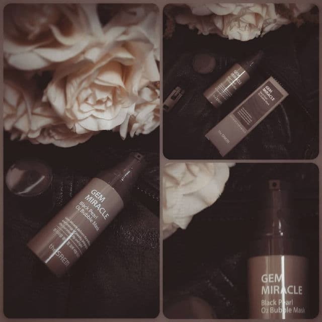 THE SAEM Gem Miracle Black Pearl O2 Bubble Mask review photo by OhMorganMorgan
