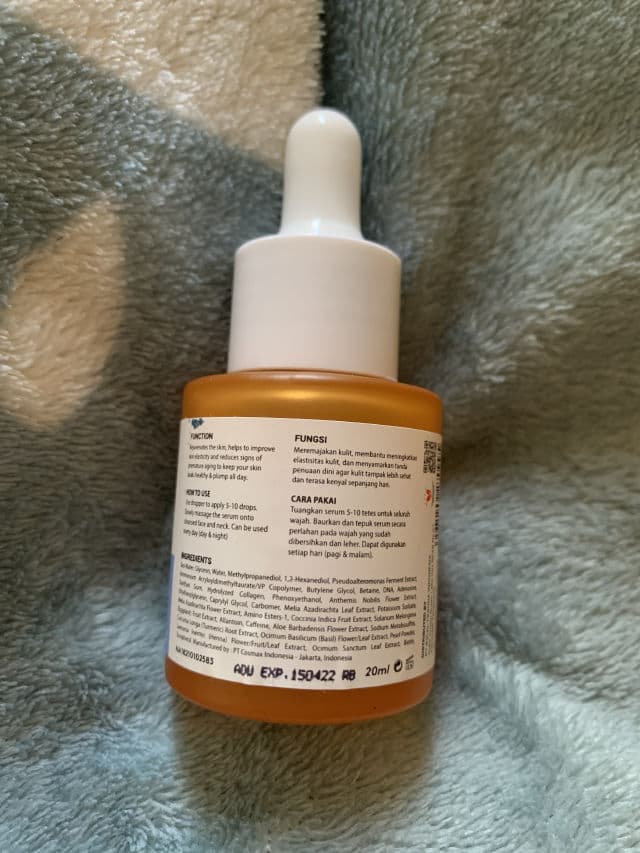 Somethinc Salmon DNA + Marine Collagen Elixir review photo by rahmirizkia