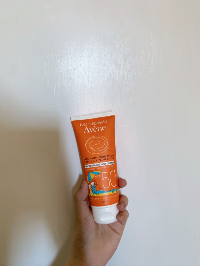 Avene SPF 50+ Lotion for Children review photo by mypetiteskin