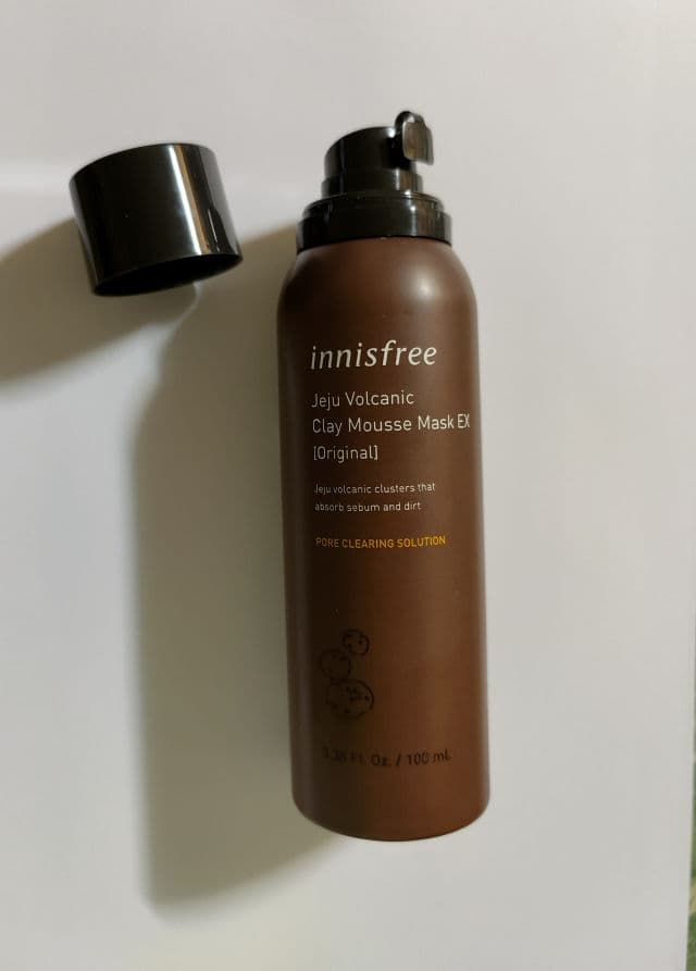 INNISFREE Jeju Volcanic Clay Mousse Mask EX review photo by PickyEv