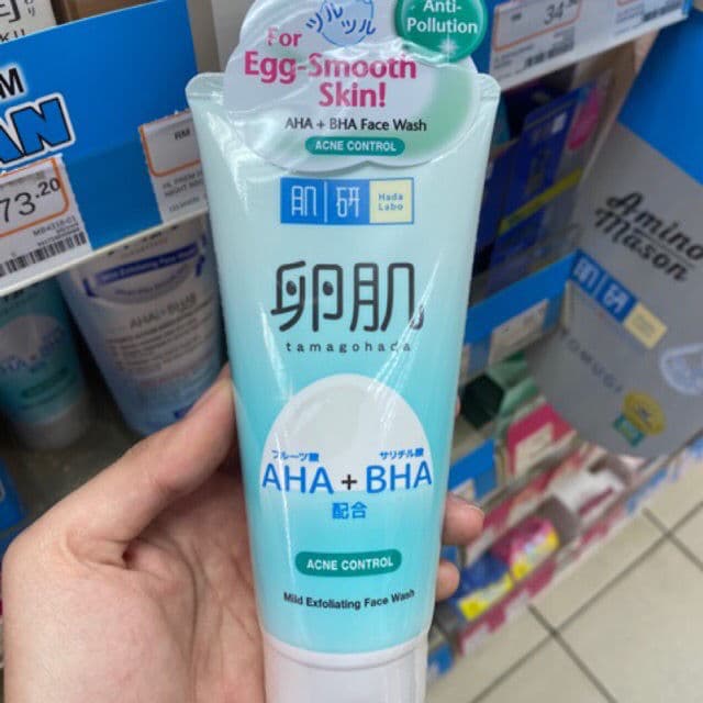 Hada Labo AHA+BHA Face Wash Acne Control review photo by PrincessDiary98
