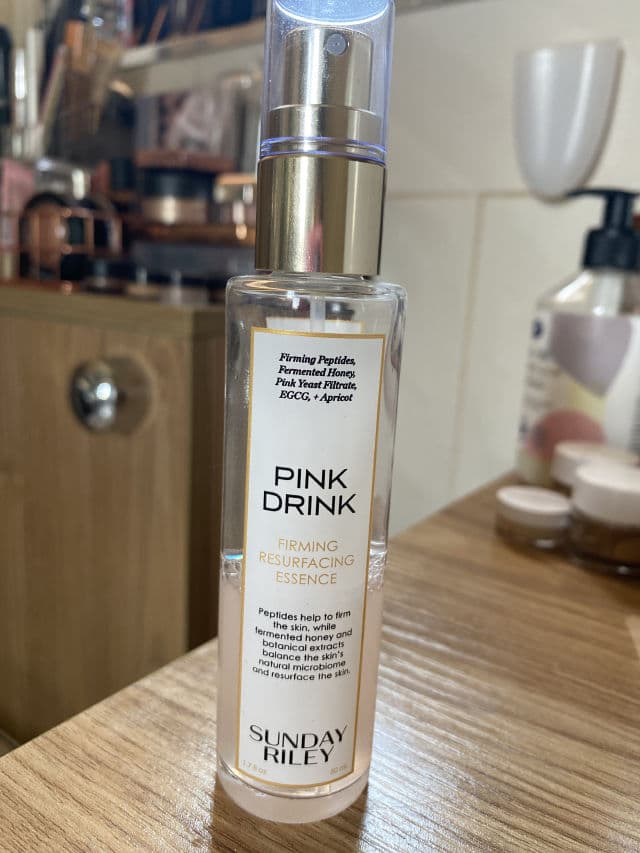 Sunday Riley Pink Drink Firming Resurfacing Essence review photo by Queenbee1973
