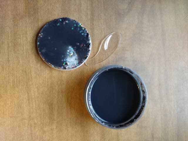 The Creme Shop Glitter Sweet Peel-Off Mask - Black Galaxy review photo by ReneeC