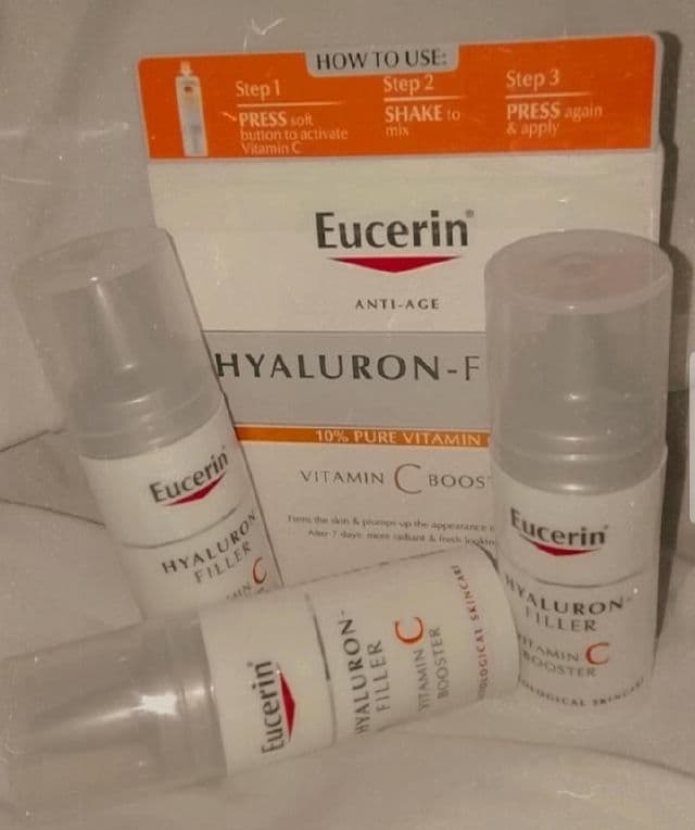 Eucerin Hyaluron- Filler Vitamin C Booster review photo by Rinahhh