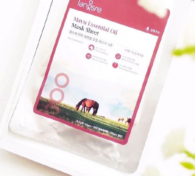 Langsre Mayu Essential Oil Mask Sheet review photo by Ristra